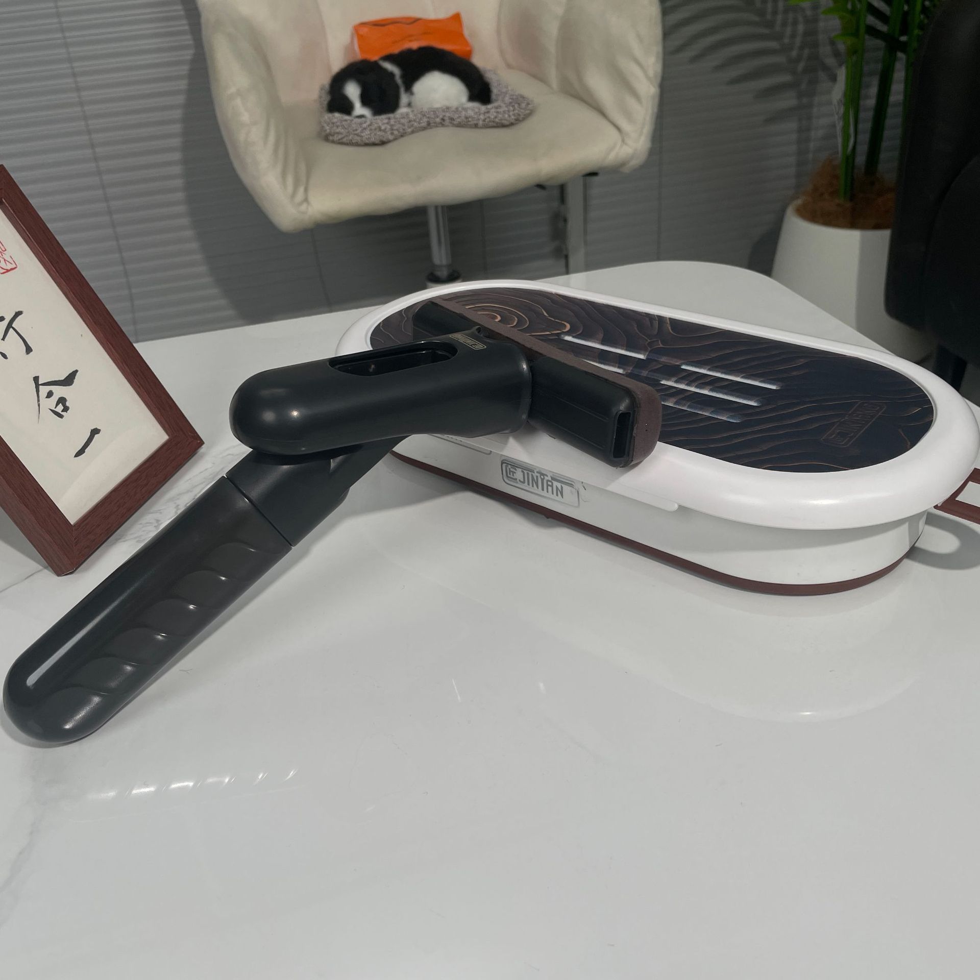 Glorious-black water spray mop set-without hook