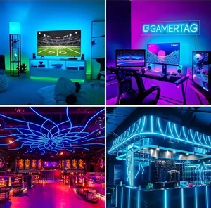 Popular <strong>Program</strong> Ws2811 RGBIC Control Smart Light Strip Suit 5m Waterproof Home Decoration Neon Lamp Full Colors - Product Image 5