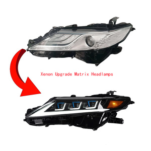 ไฟหน้าระบบไฟอัตโนมัติแบบ LED ด้านหน้าสว่างมากไฟหน้าซีนอนอัปเกรด DRL เมทริกซ์สำหรับโตโยต้าแคมรี่8th 2018-2022 - Product Image 2