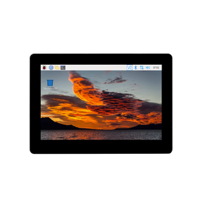 Raspberry PI CM4 All-in-One Pantalla táctil capacitiva IPS de 5 pulgadas Compatible con 4K PoE Pin/Gigabit