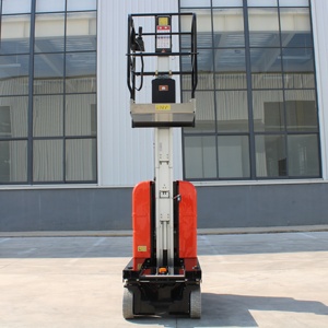 Wheel Type Lifting <strong>Platform</strong> AMWP11 Self-propelled Vertical Mast with Jib Sleeve Mast <strong>Platform</strong> <strong>Loading</strong> Capacity 200kg - Product Image 5