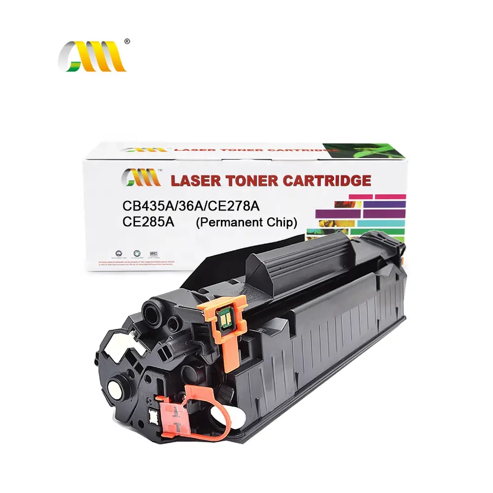 Pour HP 35A 36A Compatible Cartouche de Toner pour Canon 312 313 326 Cartouche de Toner CC388A CB435A CB436A CF278A Cartouches de Toner