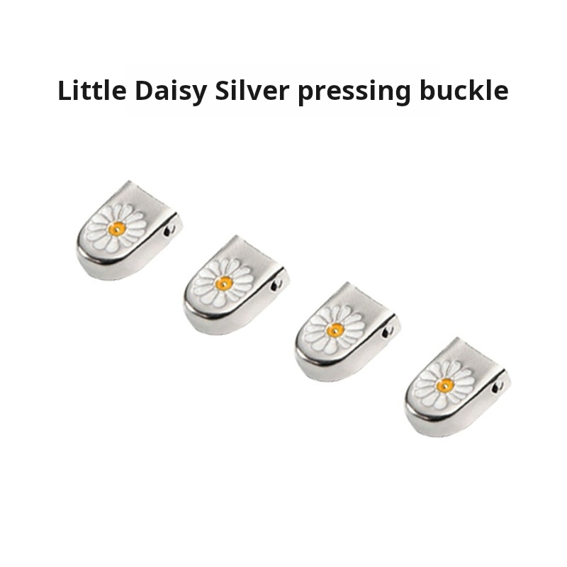 Little Daisy plata presionando la hebilla