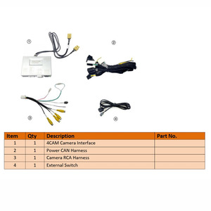 CAM-NTG6 <strong>Reverse</strong> <strong>Camera</strong> Guidelines Front Car Video Interface for Mercedes MBUX NTG6 <strong>System</strong> a B Citan CLA GLB GLC V Sprinter - Product Image 6