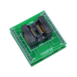 Adaptador de enchufe TSSOP28 a DIP28, TSSOP24, TSSOP20, TSSOP8, adaptador de zócalo de prueba IC, paso de 0,65mm - Product Image 4