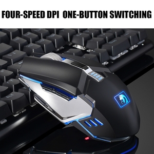 2025 más nuevo efecto de retroiluminación 670 teclado inalámbrico para juegos ordenador PC juego brillo teclado y ratón conjunto - Product Image 5