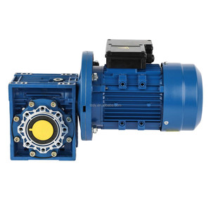ML 801-0.55kw için sabit hız dişli kutusu şanzıman sonsuz dişli Motor redüktörü ile NMRV063 tek fazlı AC elektrik motoru - Product Image 5