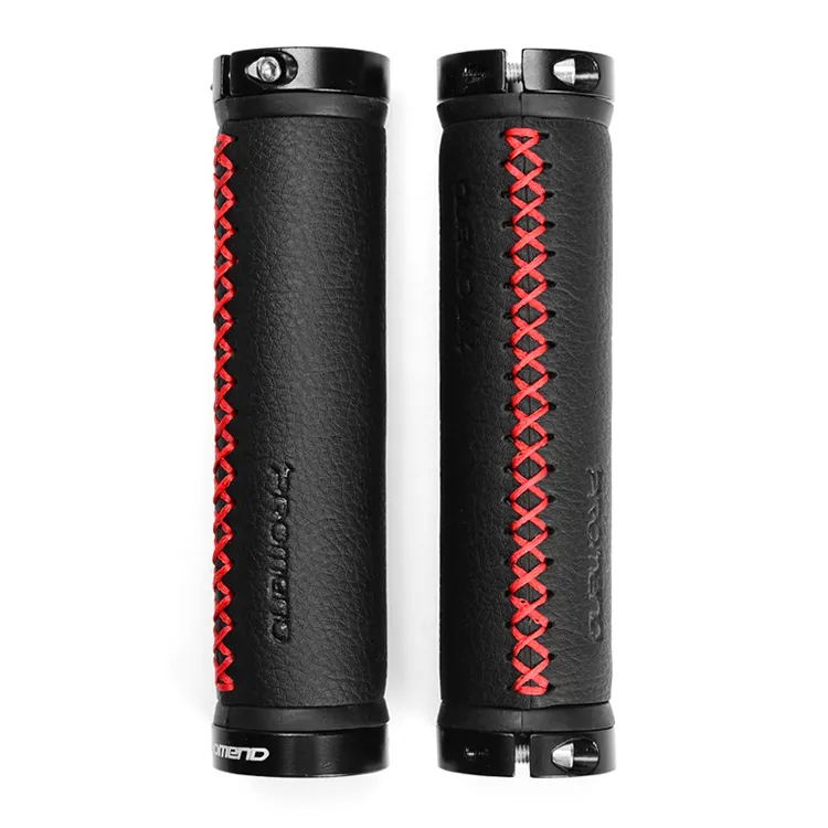 PROMEND BICYCLE HANDLEBAR GRIPS PU MATERIAL TOTALLY MADE BY HAND BICYCLE HANDLEBAR GRIPS FOR MOUNTAIN BIKE 2 COLORS