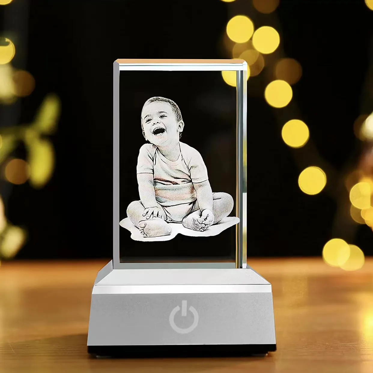 super quality 3d laser crystal photo etched crystal cube 3d 