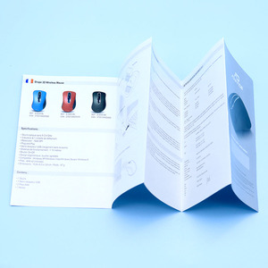 定制全彩色印刷折叠传单 - Product Image 4
