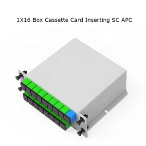 ตัวแยก1X2ไฟเบอร์ออปติก LGX ตัวเสียบการ์ดโมดูล apc/upc เครือข่ายแบบ POE ใช้ร่วมกันได้4G 3G WIFI UPC FTTH PLC กล่องคาสเซ็ต - Product Image 5