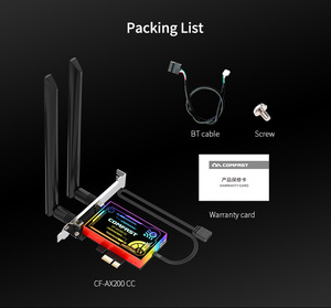 COMFAST CF-AX200 CC New <strong>PCI</strong>-E Wifi Dongle 3000Mbps Blue Tooth5.1 802.11ax WiFi 6 Wireless <strong>Lan</strong> Card for PC - Product Image 6
