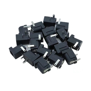 DC30V 2A 5521 PCB แจ็คไฟผ่านรู DC-005 2.0mm 5.5x2.0mm ตัวเมีย DC005สีดำ5.5*2.0/2.1mm สำหรับอะแดปเตอร์ - Product Image 4