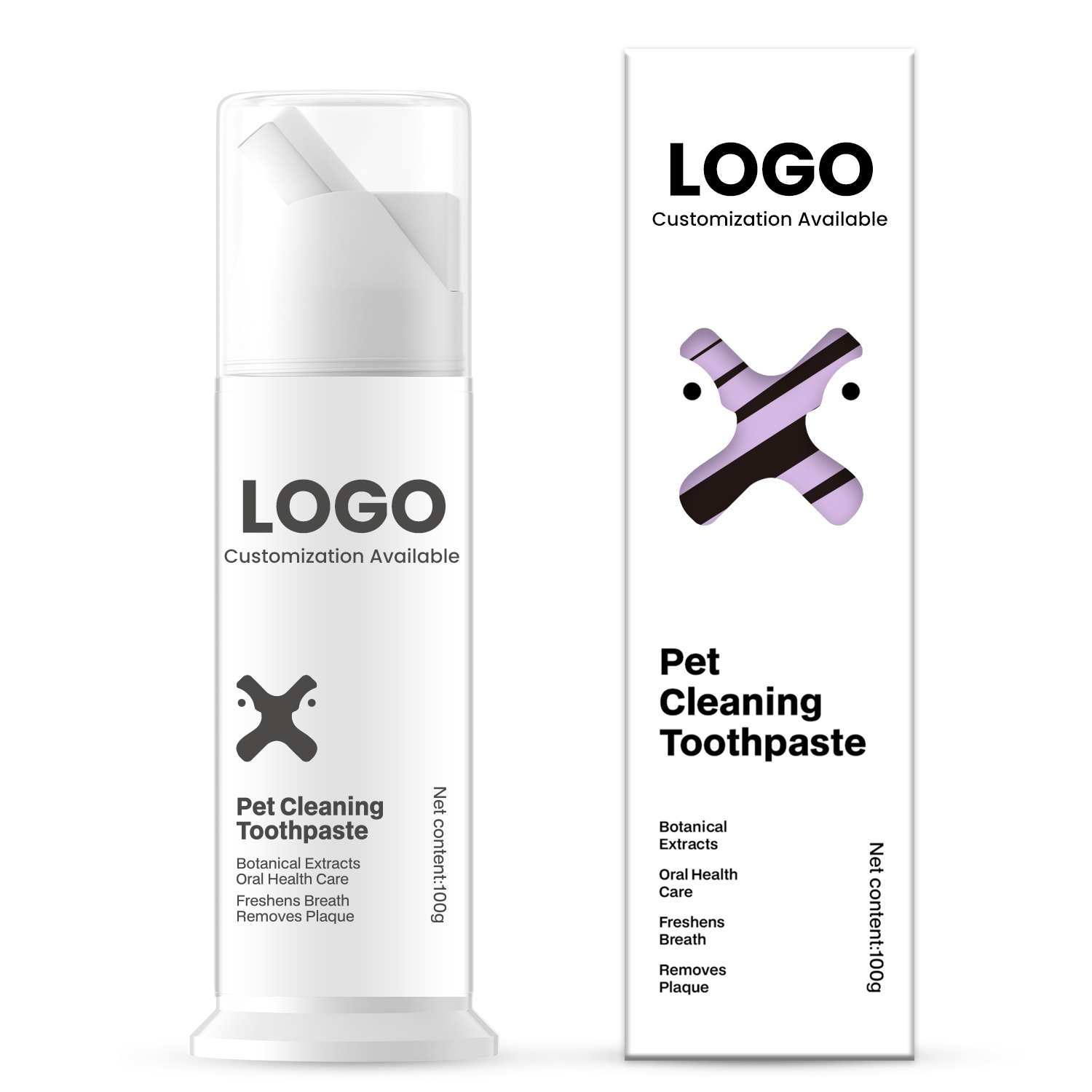 Pet cleaning toothpaste