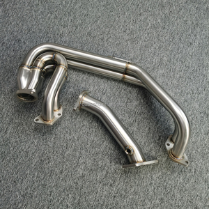Unequal Length <strong>Header</strong> for Subaru WRX STI Manifold With up Pipe Titanium Exhaust - Product Image 3