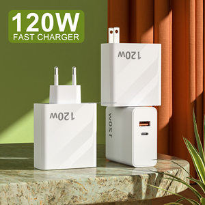 Üst çift bağlantı hızlı şarj 3.0 120W hızlı duvar şarj 6A usb-c güç adaptörü hızlı şarj için Xiaomi 11 12 Pro USB C şarj - Product Image 5