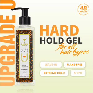 Özel etiket Argan yağı sert tutun jel ekstra tutun parlaklık şekillendirici jel bal Argan uzun son kez kıvırmak şekillendirme muhallebi - Product Image 2