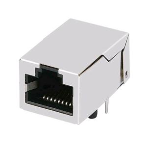 100 base-t LED Ethernet dişi RJ45 yan giriş modüler krikolar - Product Image 2