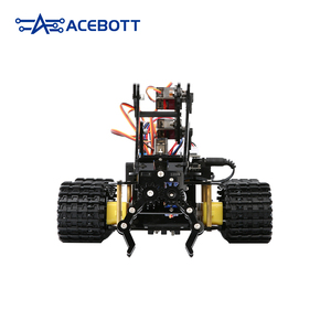 Kit Robot Robot di codifica ESP32 con braccio pinza pista veicolo fai da te stelo didattico Starter Kit robotica per Arduino