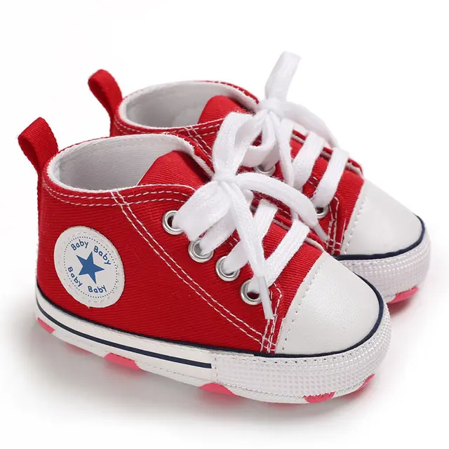 Zapatos de lona cómodos y bonitos para bebé, calzado de alta calidad con suelas suaves, color puro, 2021