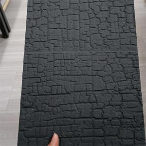 Large-sized 2850*930mm MCM Outdoor Waterproof Soft <strong>Ceramic</strong> Tile Carbonized Wood Grain Stone Flexible Tile Soft Stone