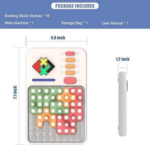 Super Blocks Pattern <strong>Matching</strong> Puzzle Games with 1000+ <strong>Challenges</strong> Brain Teaser STEM Kids Toys Educational Gift - Product Image 5