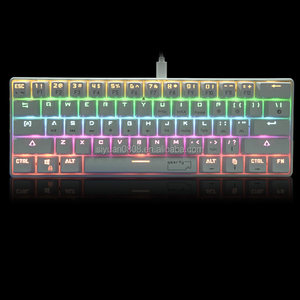 Cute Mini 60 Gaming Mechanical <strong>Keyboard</strong> Convenient Optical Waterproof Backlit RGB Mechanical <strong>Keyboard</strong> Suitable for Game Players - Product Image 2