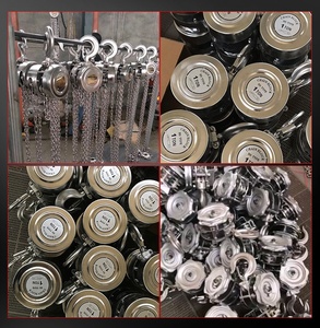 用于装载和提升的高品质搬运设备SS 304不锈钢手动链式葫芦 - Product Image 2