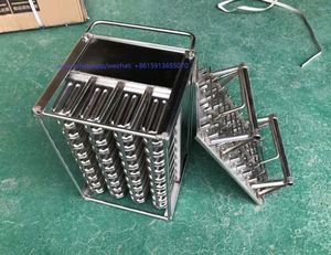 Đường phố di động thương mại Popsicle kem cứng hiển thị giỏ hàng với bánh xe/thực phẩm Ice Cream hiển thị tủ Tủ đông bán hàng tự động giỏ hàng - Product Image 5