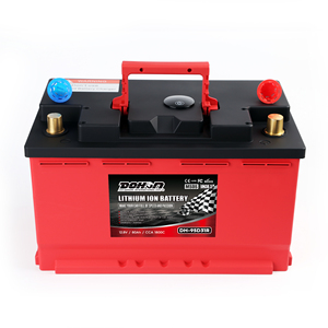 12v ליתיום סוללה 100ah לרכב אודיו עם מתח מד & רכב אודיו ליתיום סוללה
