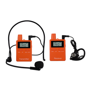 Frecuencia legal global 2,4g Largo alcance 200m Transmisión de voz Sistema de radio de audio inalámbrico para visita de viaje Sistema de guía de audio - Product Image 6