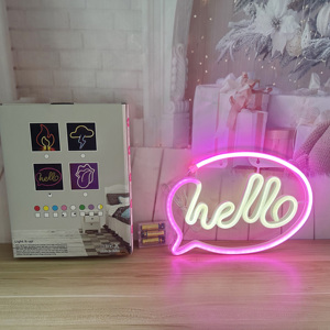 LED Neon ışıkları USB Powered duvar dekor oturma odası düğün ve noel tatil için Neon lamba işareti dekorasyon - Product Image 5