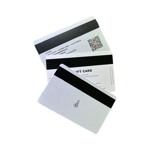 Logotipo de impresión personalizado Pvc Plastic Scratch Voucher Tarjeta de regalo Código de barras y código QR Tarjeta de tira magnética - Product Image 1