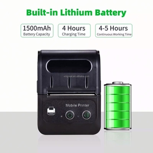 High Speed and Good Printing Quality Mini Portable Barcode <strong>QR</strong> Code Blue Tooth Thermal <strong>Printer</strong> - Product Image 3
