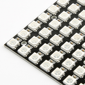 Pannello Pixel LED a 64 bit scheda di sviluppo Driver LED RGB integrata a colori WS2812 RGB 8 x8 LED Matrix