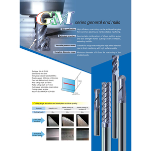 Profil ve yüksek hızlı işleme için GREATWALL GM-2B top burun 2 flüt freze kesicisi - Product Image 4