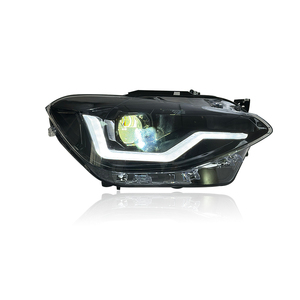 BMW 1 serisi F20 farlar için SJC 2012-2015 montaj modifiye Led dönüş sinyali ön işıklar DRL far araba aydınlatma sistemi - Product Image 3