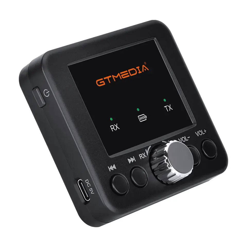 GTMEDIA RT05 Bluetooth 5,0 Transmisor y receptor Mesh Bluetooth Hub Gateway con control remoto inalámbrico