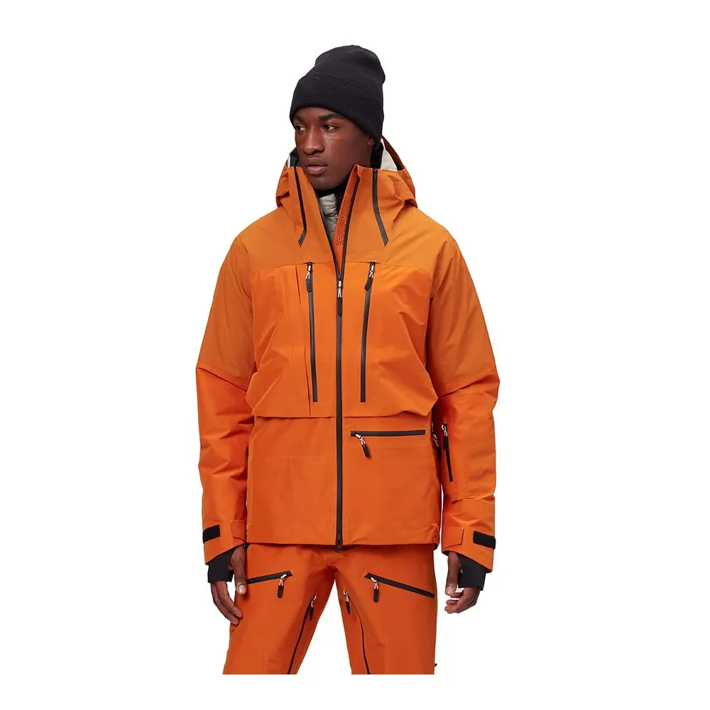 Sweat à capuche imperméable et respirant pour homme, veste de Ski, Snowboard, combinaison de Ski, coupe-vent, tissu de haute qualité, 2023