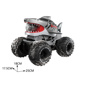 <strong>2025</strong> Remote Control Shark Amphibious Vehicle <strong>RC</strong> Shark <strong>Toy</strong> Car With Water Spraying Function <strong>Rc</strong> <strong>Toy</strong> for Kids - Product Image 2