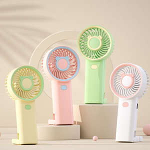 批发卡通简单迷你手持风扇到便携式<span class=keywords><strong>USB</strong></span>充电