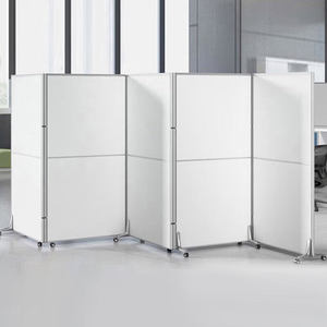 XTPW-001 moderno ufficio pannello divisorio parete pieghevole schermo mobile divisore durevole MDF materiale per mobili moderni per ufficio - Product Image 5