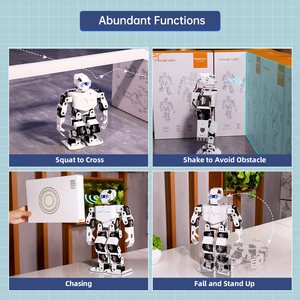 Hiwonder Tonybot con AI Vision Interacción de voz Compatible con Arduino Scratch Python Programación educativa Kit Robótico Humanoide