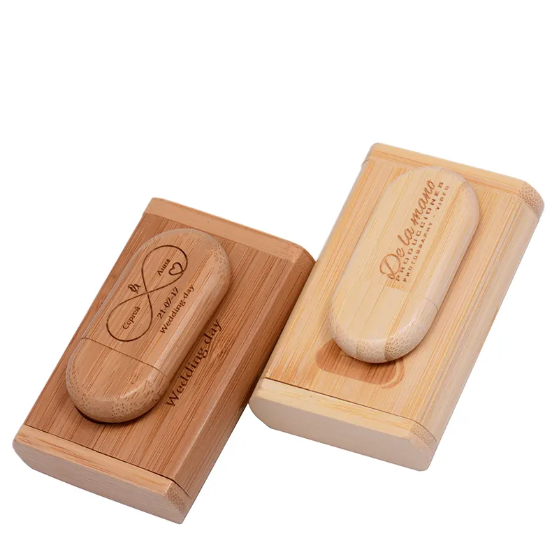 JASTER usb flash pen drive usb2.0 usb In Legno con Scatola di 4GB 8GB 16GB 32GB di Memoria del Bastone MARCHIO su ordinazione libero U disk per il Regalo di nozze