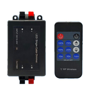Regolatore di Striscia del LED Singolo Colore Dimmer 6A 8A 30A Manopola di Controllo Touch Senza Fili HA CONDOTTO Il Regolatore 12V 24V Regolare interruttore di luminosità - Product Image 6