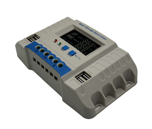PWM 30/40/50A Controlador solar 12V 24V Carga y descarga Adaptación automática Sistema fuera de la red - Product Image 5