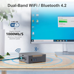 Ordenador de juegos GK3V, cuatro núcleos, 8GB, 256GB, SSD, J4125, Wifi Dual, 2,4G + 5G, Mini PC de escritorio, win10, superventas - Product Image 5