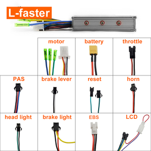 Button Control Big Screen <strong>LCD</strong> <strong>Display</strong> with 500w Electric Bike Mini <strong>Controller</strong> - Product Image 6