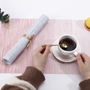 餐桌垫豪华PVC编织餐桌垫防水餐桌垫 - Product Image 5