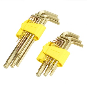 Toptan yüksek performanslı Hex - l anahtar anahtarı yanıcı ve patlayıcı yerlerde kullanım için topu ile genişletilmiş Hex anahtar - Product Image 4